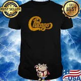 Chicago Band Original Logo 60s Music T-Shirt