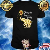 Choose to keep going sunflower elephant T-Shirt