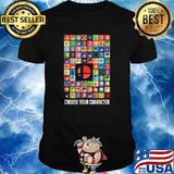 Choose Your Character Smash Brothers Ultimates Poster T-Shirt