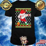Christmas Dabbing Santa Basketball Dab Dance Shirt