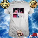 Christopher reeve and margot kidder in superman stars on art shirt
