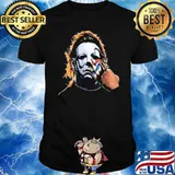 Clown Fake Horror Mychael Myers Halloween Shirt
