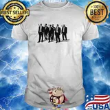 Comic Bad Dogs Deadpool Wolverine Spawn Rorschach and Venom shirt