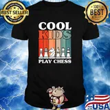 Cool Kids Play Chess Club Vintage T-Shirt