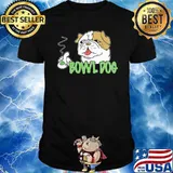 Cool Smoking Weed Bowl Dog Shirt