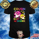 Cousin Of The Baby Shark Birthday T-Shirt