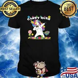 Cute Unicorn Candy Horn Halloween T-Shirt
