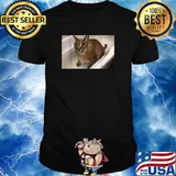 Cutest Bathtub Big Floppa My Beloved Caracal Cat T-Shirt