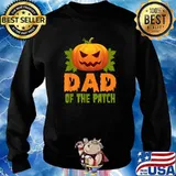 Dad of the Patch Pumpkin Halloween T-Shirt Sweater
