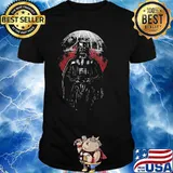 Darth vader moon star wars shirt