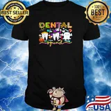 Dental Dentist Halloween Boos Crew T-Shirt