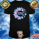 Dental Lab Tech Sunflower Hologram Shirt