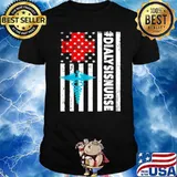 Dialysis Nurse 2021 Flag shirt