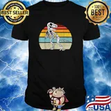 Dinosaur Skeleton T Rex Bones Dino Fossil T-Shirt