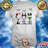 Disney Villains cruella devil Maleficent evil queen wine halloween shirt