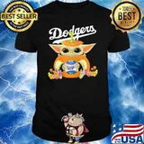 Dodgers Baby Yoda Halloween Shirt