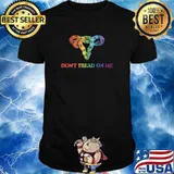 Don’t tread on me uterus lgbt T-Shirt