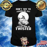 Don’t try to Figure me out I’m a Special kind of Twisted Halloween Sloth Witch Shirt