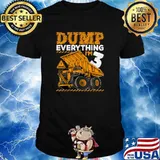 Dump Everything Im 3 Years Old Construction Truck Dumper 3rd Birthday T-Shirt