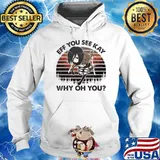 Eff You See Kay Why Oh You Mikasa Ackerman Vintage s Hoodie