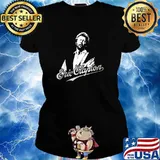 Erics Claptons Guitar Musician Legends T-Shirt Ladies tee