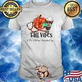 Fall Vibes And That Medical Assistant Life Pumpkin Hallowen T-Shirt