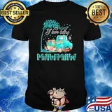 Flower Truck I Love Being MawMaw Butterfly Art Mother’s Day Shirt