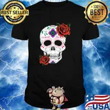 For Women Dia De Los Muertos Girl T-Shirt
