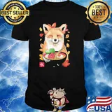 Fox Leaves And Ramen Shirt