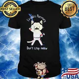 Freddie purrcury dont stop meow shirt