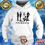 Friends squad goals Elvira lily munster morticia bride of Frankenstein halloween s Hoodie