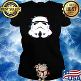 Glitch trooper star wars s Ladies tee