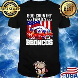 God country family Broncos shirt