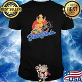 GOLDI GLOCKS GIRL GUN BLOOD MOON SHIRT