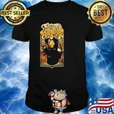 Grace slick gold photo shirt