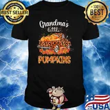 Grandma’s Little Pumpkins Autumn Truck Pumpkin Thanksgiving Shirt