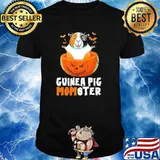 Guinea Pig Momster Pumpkin Halloween Shirt