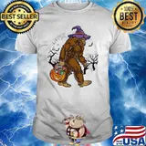 Halloween Big Foot Moon Shirt