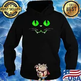 Halloween Black Cat Witch T-Shirt Hoodie