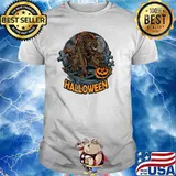 Halloween Werewolf scary pumpkin costume T-Shirt