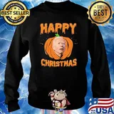 Happy christmas joe biden pumpkin s Sweater