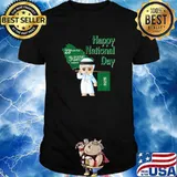 Happy National Day Flag Arabic 23 September T-Shirt