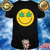 Happy Smiley Cannabis Shirt