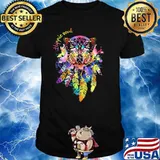 Hippie Sould Butterflt DreamCatcher Shirt