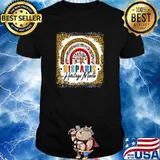 hispanic heritage month Rainbow All Countries Flags Leopard T-Shirt