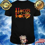 Hocus focus pumpkin pencil halloween shirt