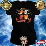 House of wolf dragon lion reindeer chibi cute s Ladies tee