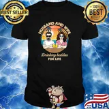 Husband And Wife Drinking Buddies For Life T-Shirt
