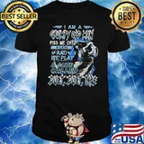 I Am A Grumpy Old Man Piss Me Off Again And We Play A Game Skull Shirt