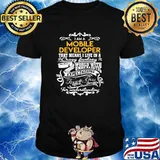 i am a mobile developer that means i live in a crazy fantasy world with unrealistic expectations thank you for understanding fire fighteremt shirt